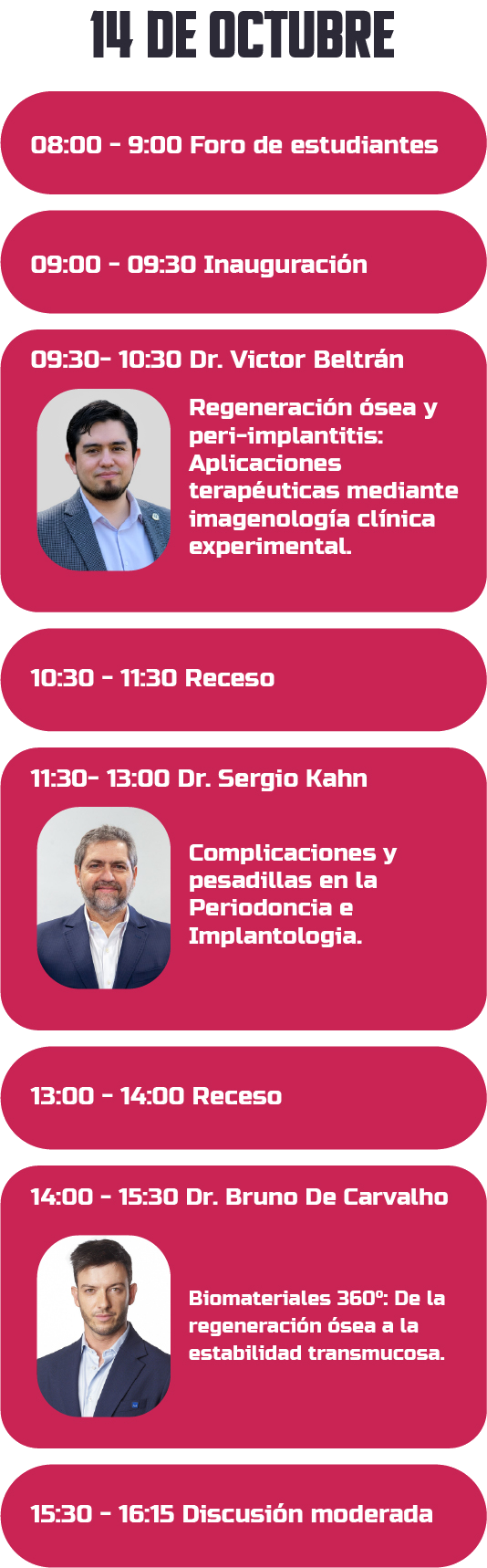 Programa 14 de octubre