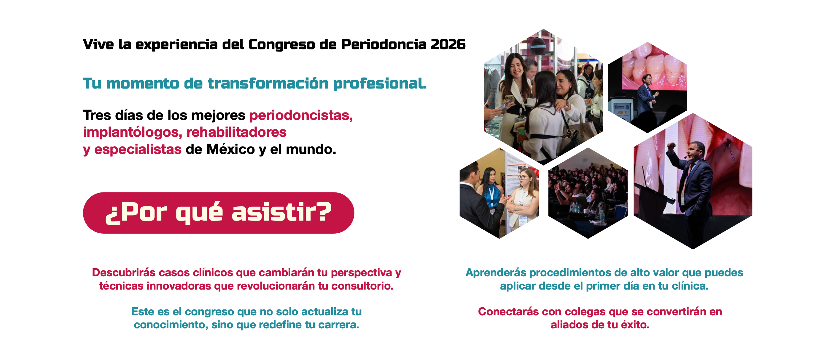 Vive la experiencia del Congreso de Periodoncia 2026