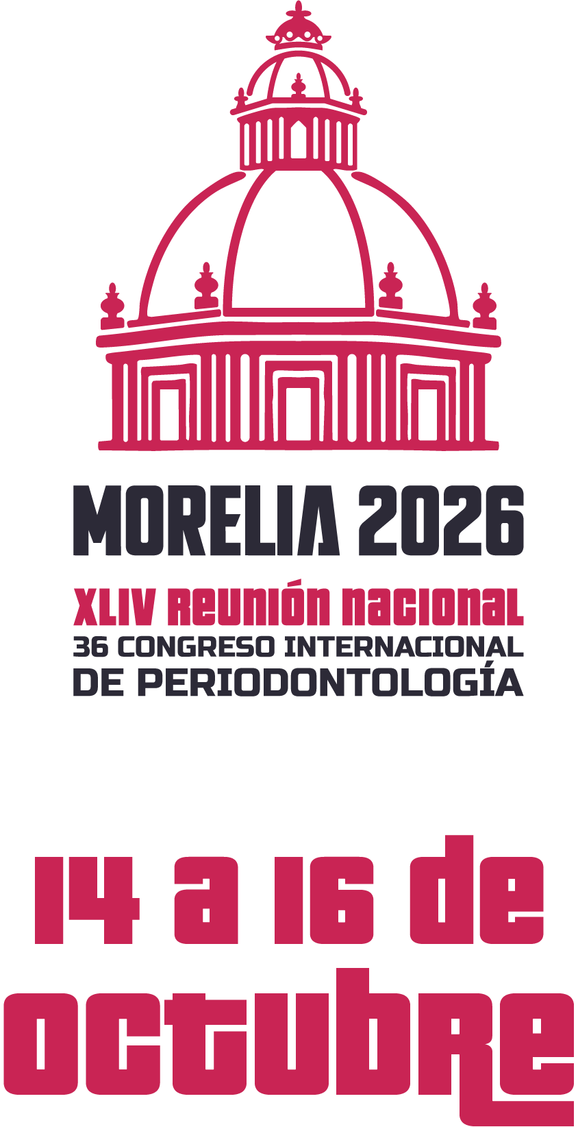 Morelia 2026 · 14 al 16 de octubre